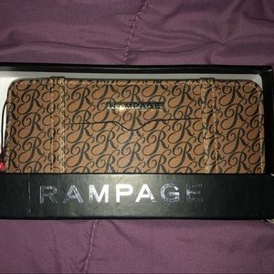 new rampage brown wallet